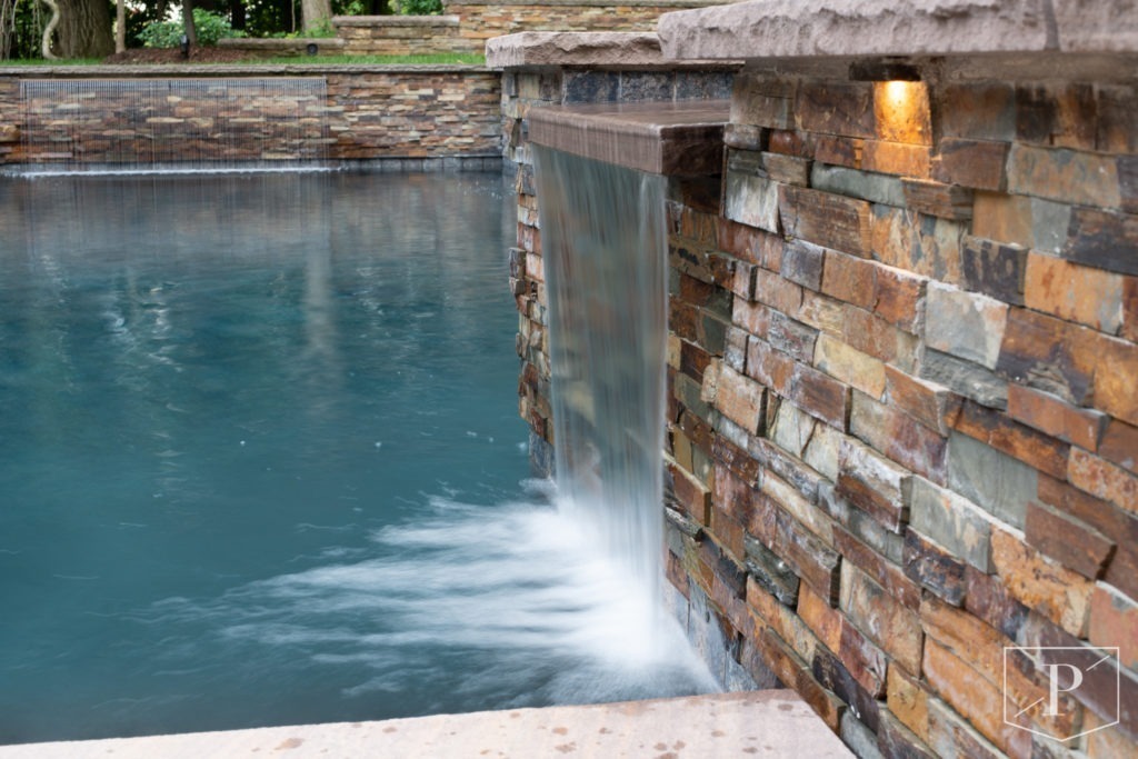 Canopy Cascade - Precision Pool and Spa