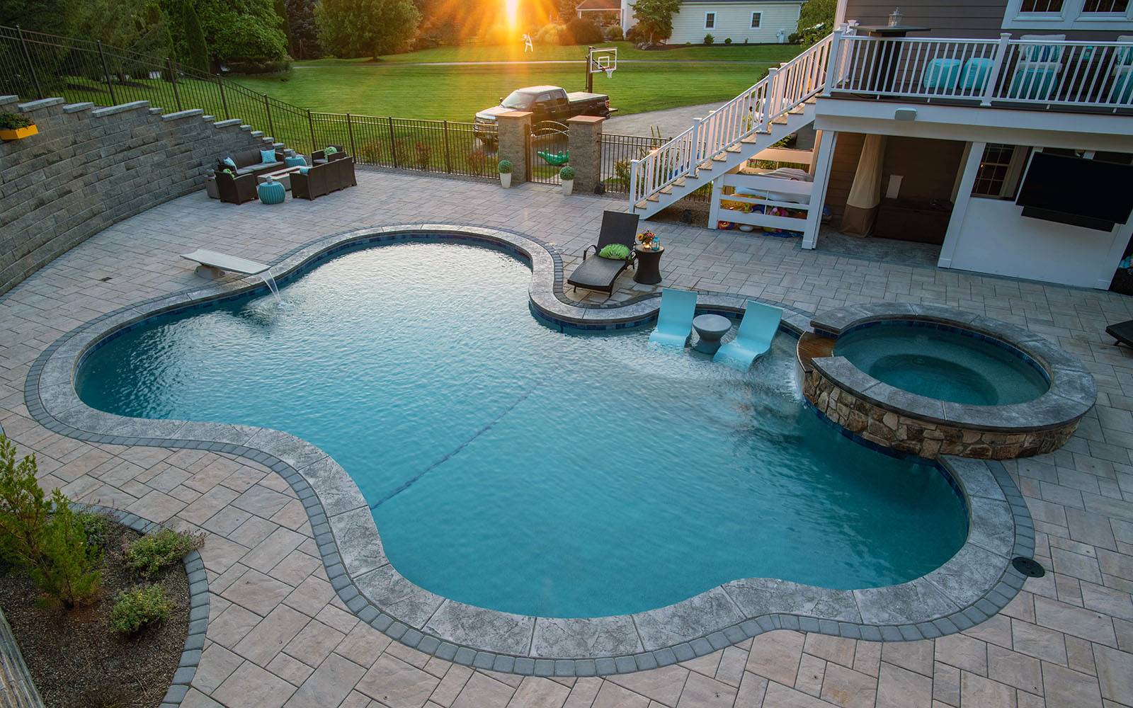 Freeform In-Ground Pool