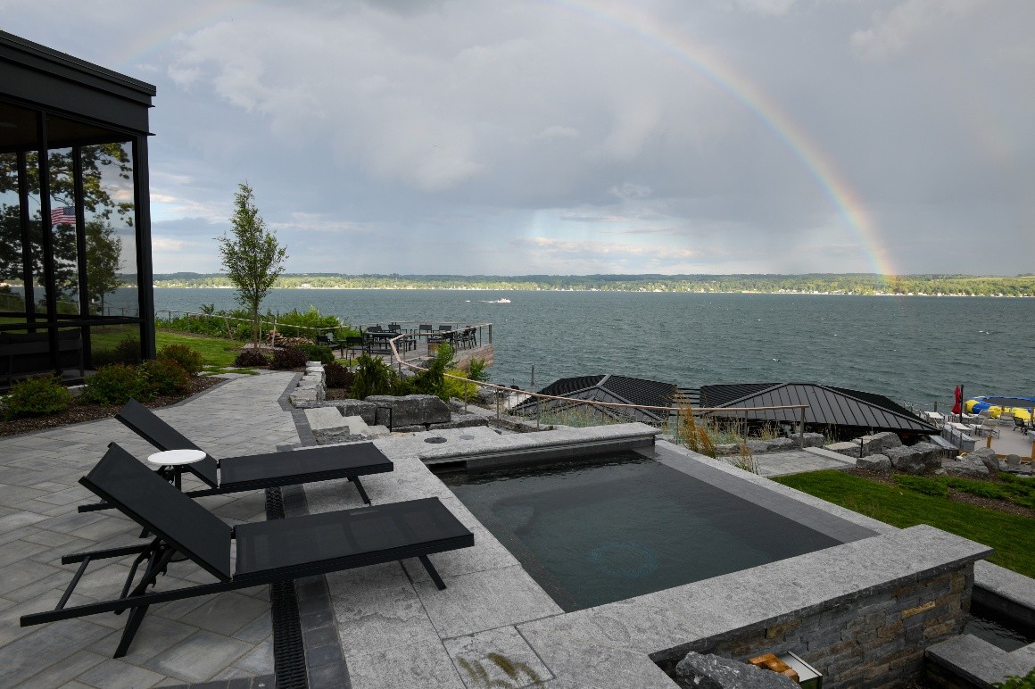 Prepped Plaster Pool Storm Prep in Syracuse, NY | Precision Pool & Spa